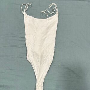 Garage White Bodysuit Classic Design